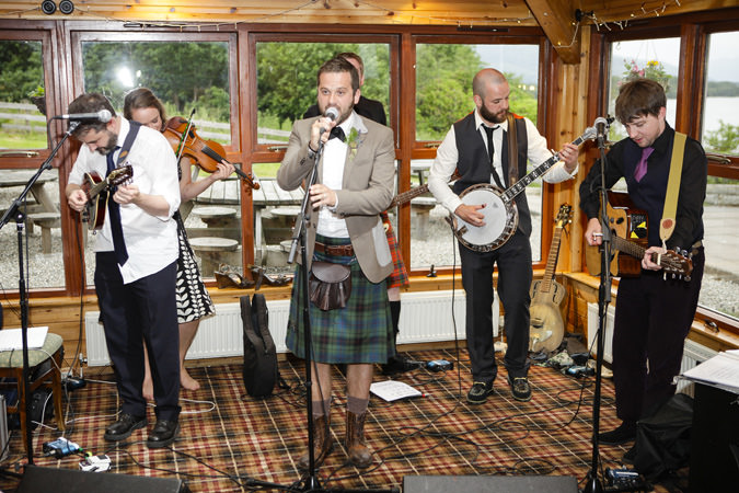 Wedding photographs at the Cruin on Loch Lomond, Scotland