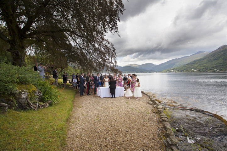 Wedding at the Lodge on Loch Goil