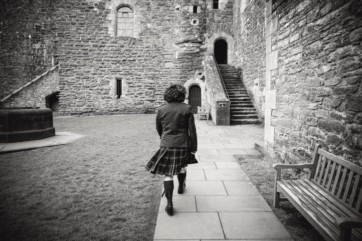 Wedding at Doune Castle and the Roman Camp Hotel