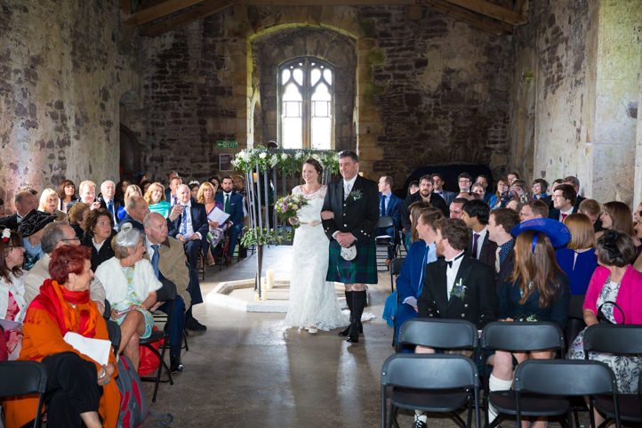 Wedding at Doune Castle and the Roman Camp Hotel