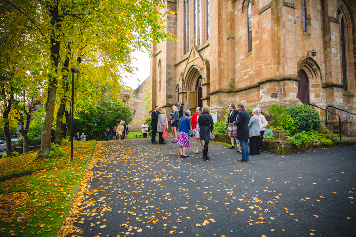 Autumn Wedding at the Barony Halls in Glasgow