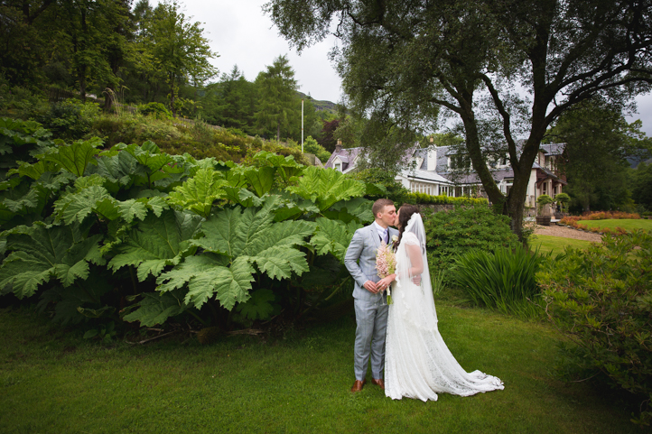 Elopement Wedding Photographs Lodge on Loch Goil