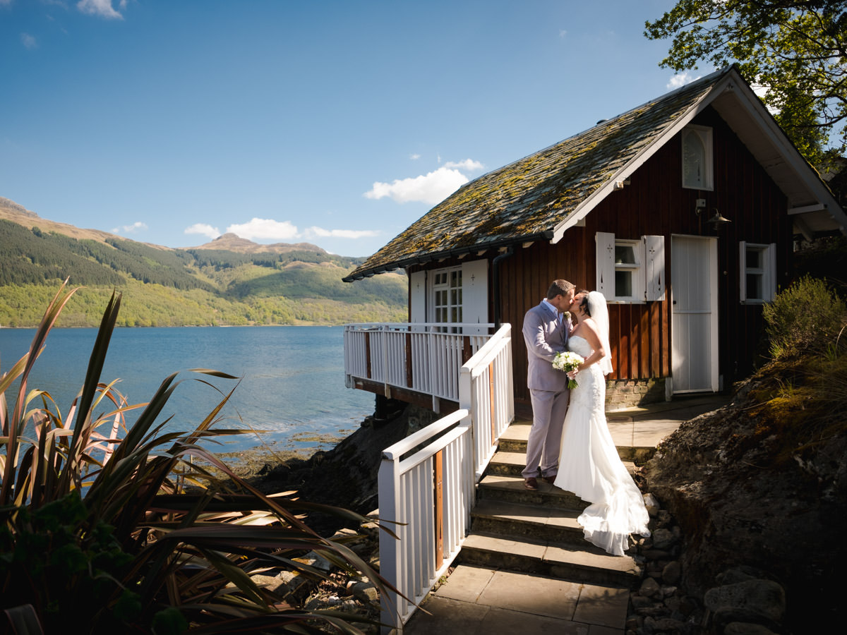 Lodge on Loch Goil Wedding