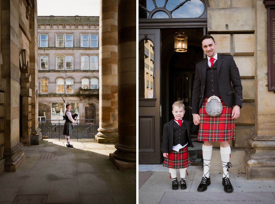 st andrews in the square wedding photograph