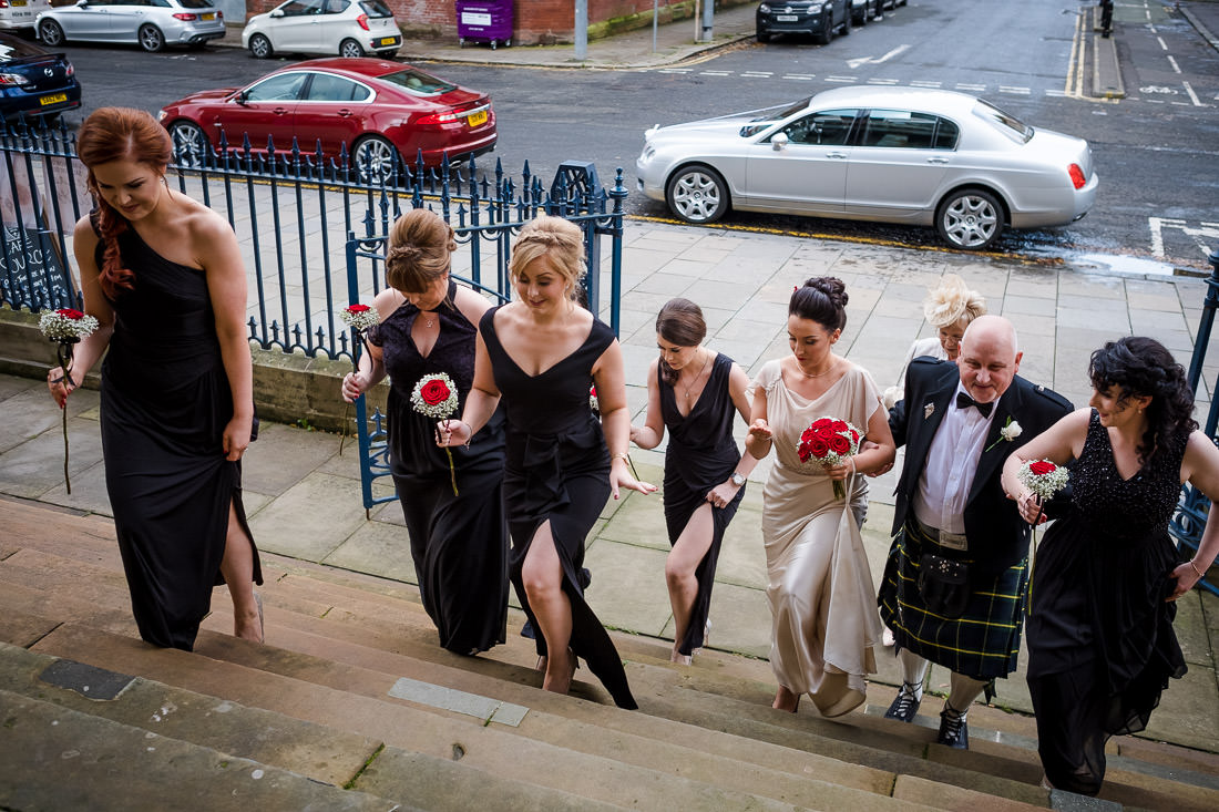 st andrews in the square wedding photograph