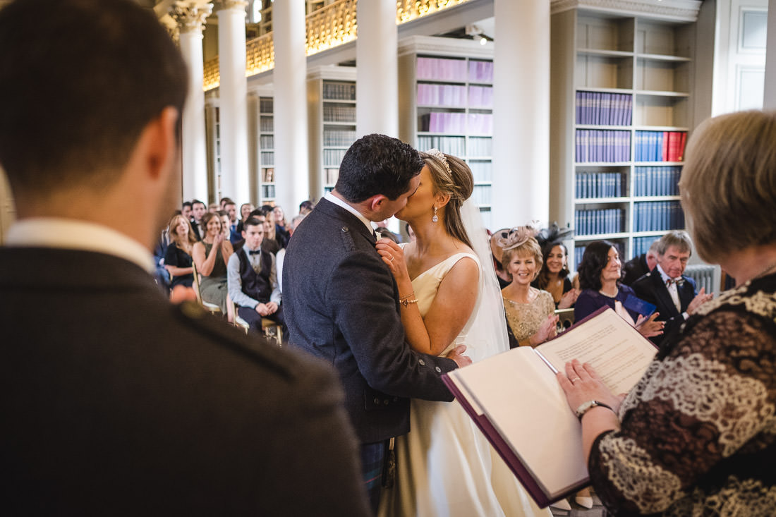 Signet Library Wedding in Edinburgh