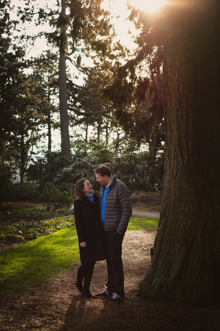Pre-wedding Engagement Photoshoot in Edinburgh Botanic Gardens