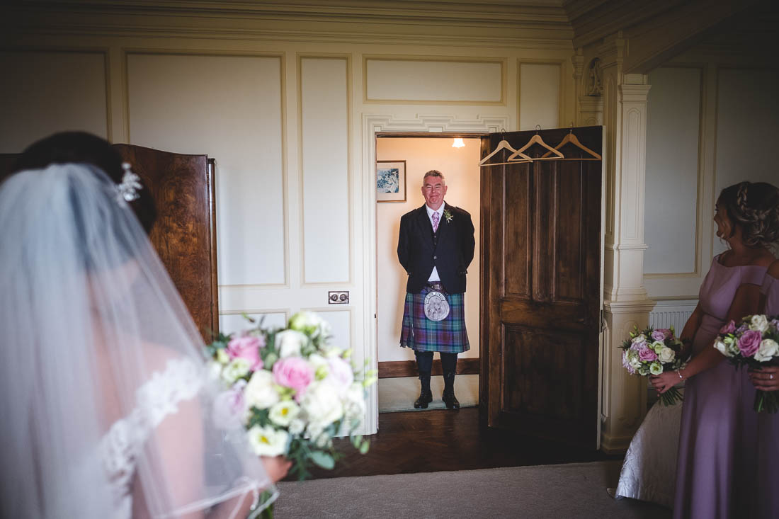 Wedding Rowallan Castle Scotland