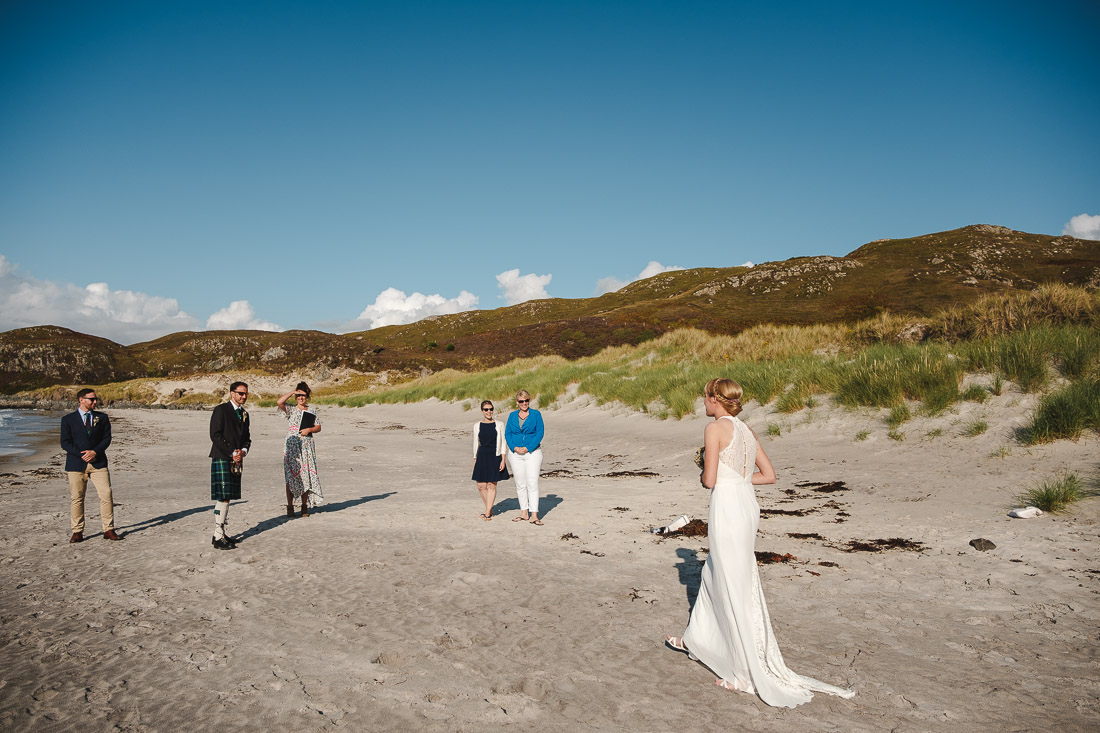 Camusdarach Beach Wedding