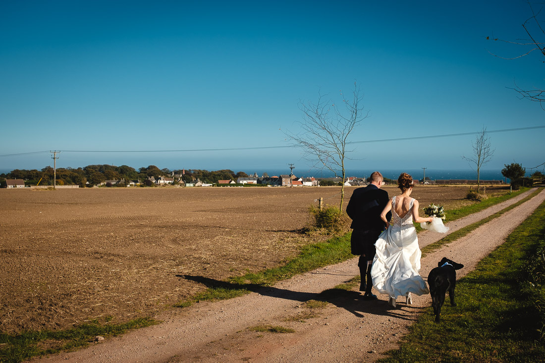 Cow Shed Crail Wedding