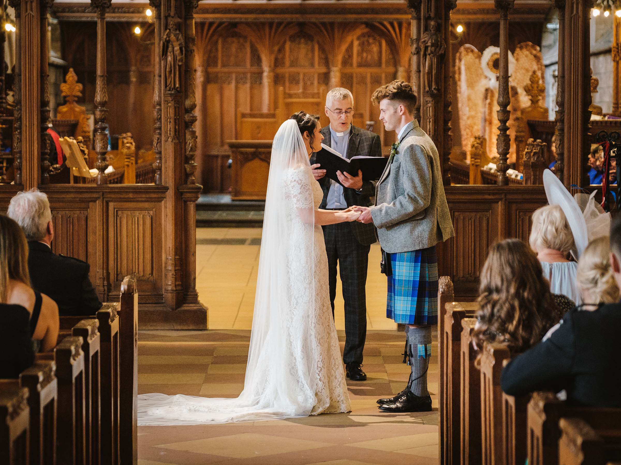 wedding at dunblane cathedral and dunblane hydro